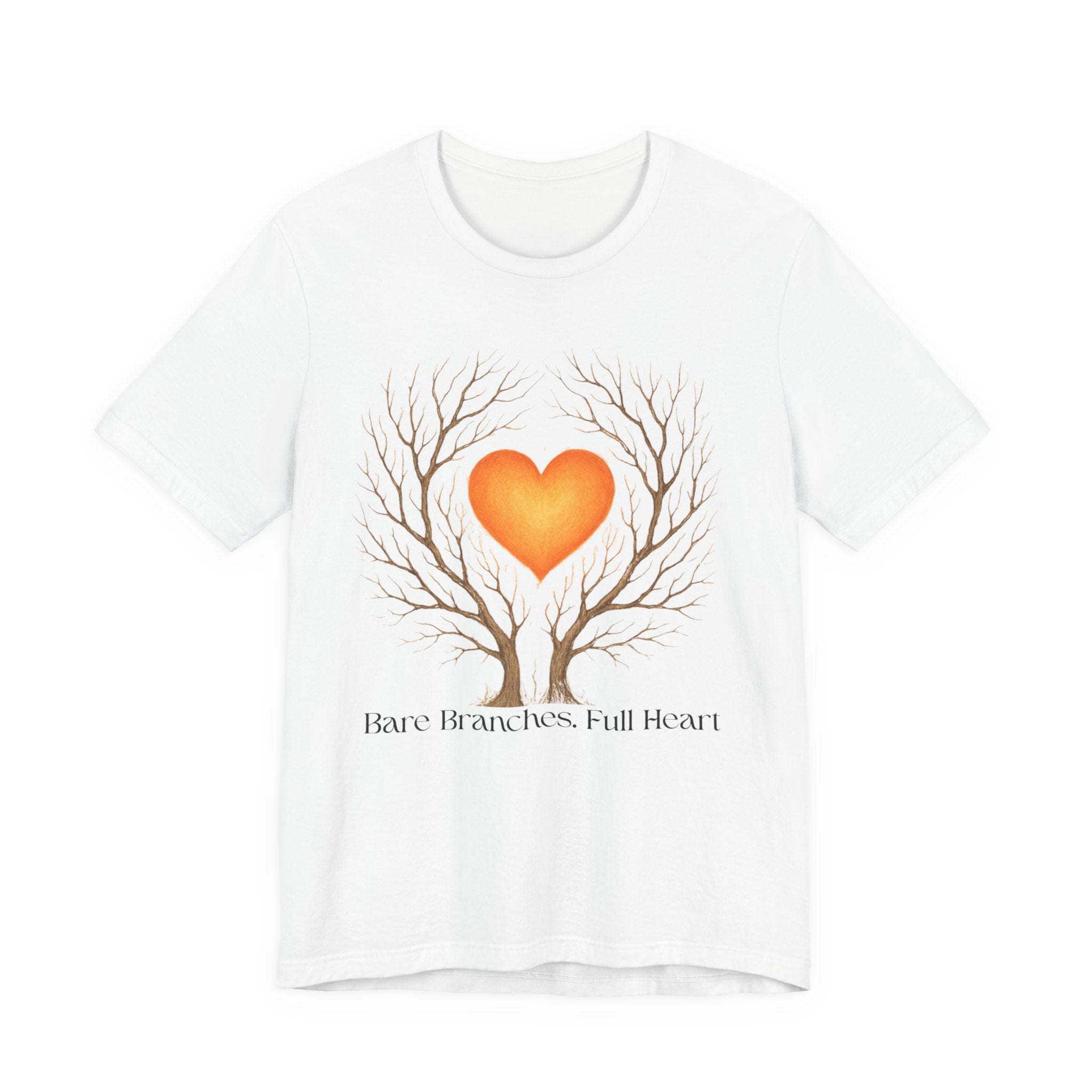 Heart Tree Unisex Jersey Tee - Inspiration & Nature Design