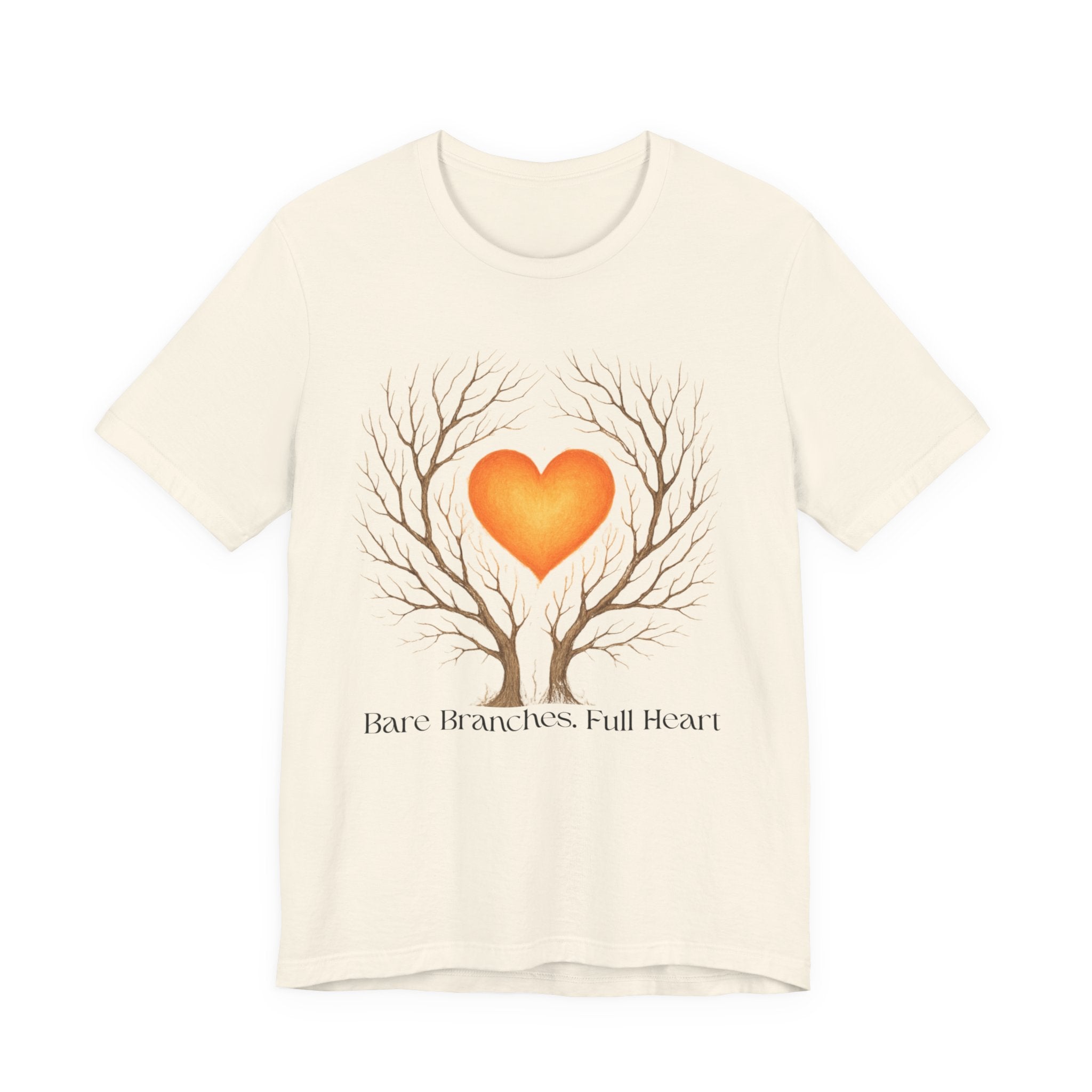 Heart Tree Unisex Jersey Tee - Inspiration & Nature Design
