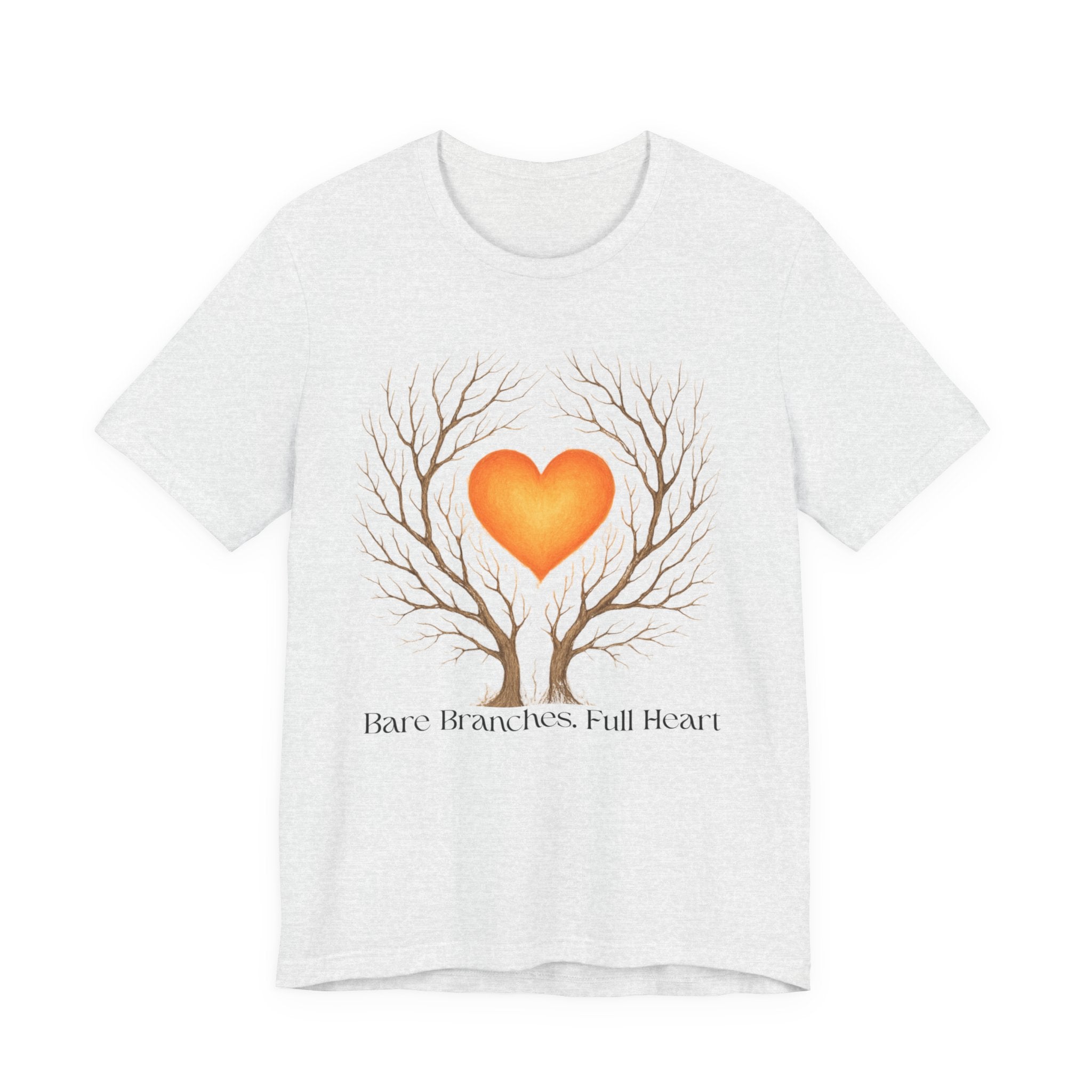 Heart Tree Unisex Jersey Tee - Inspiration & Nature Design