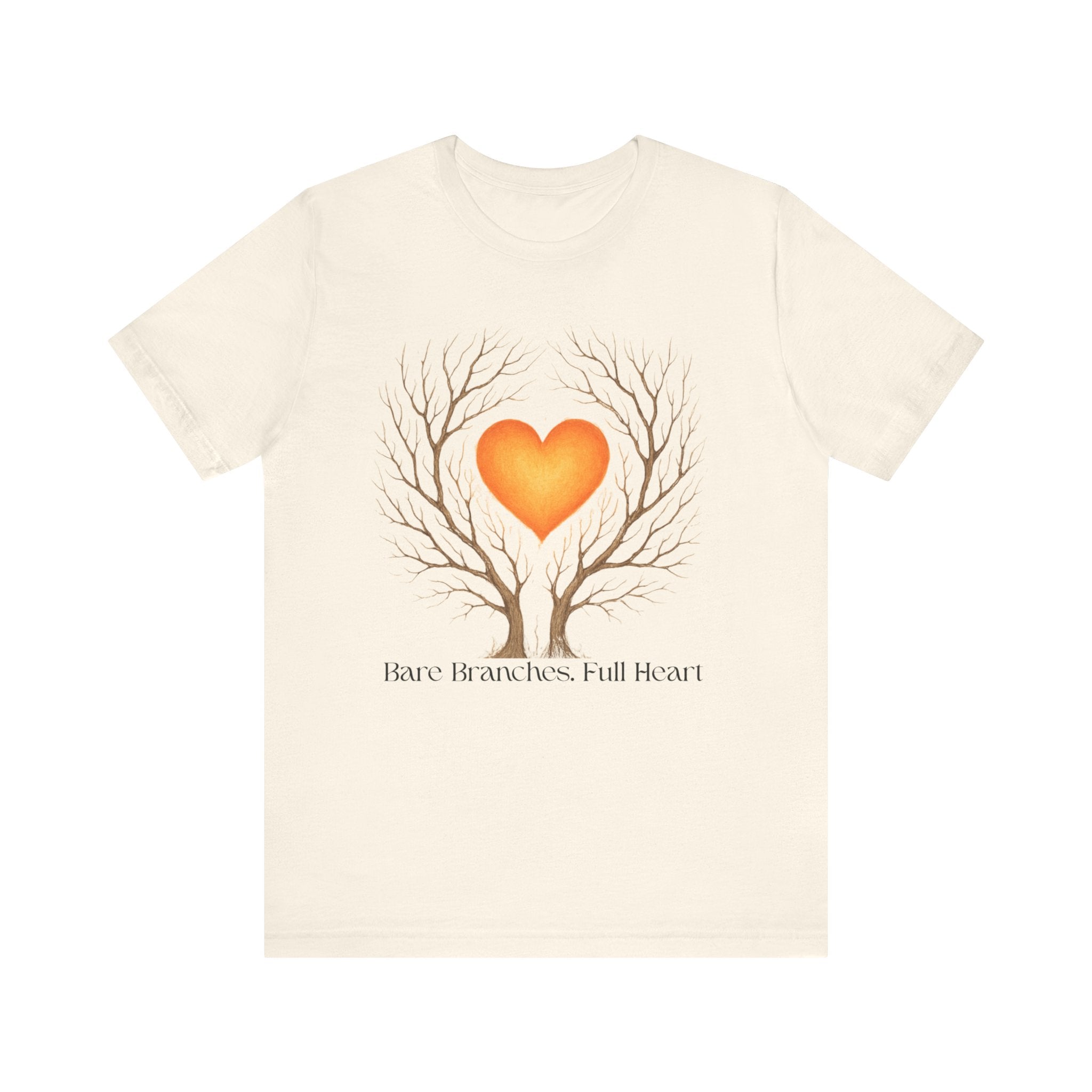 Heart Tree Unisex Jersey Tee - Inspiration & Nature Design