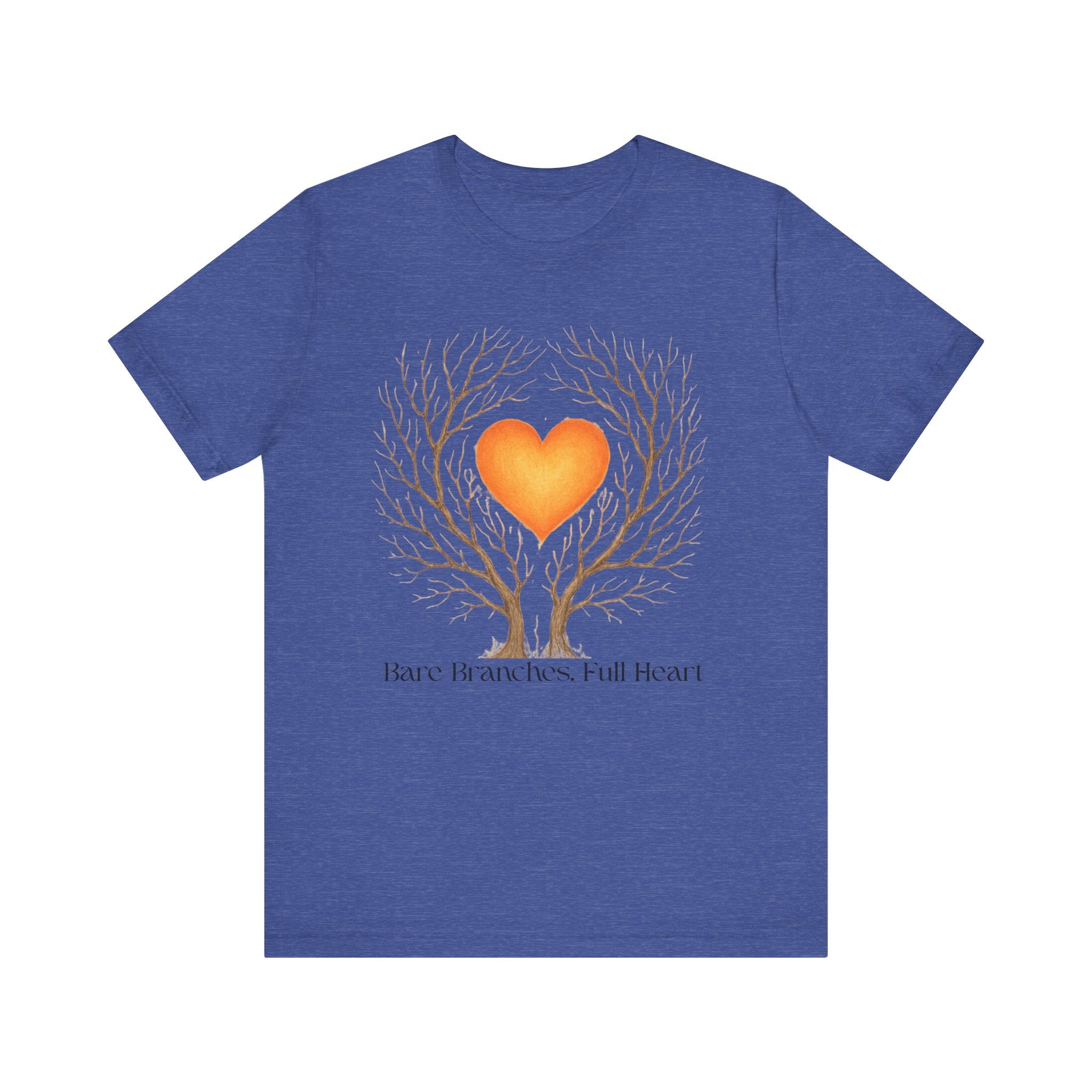 Heart Tree Unisex Jersey Tee - Inspiration & Nature Design