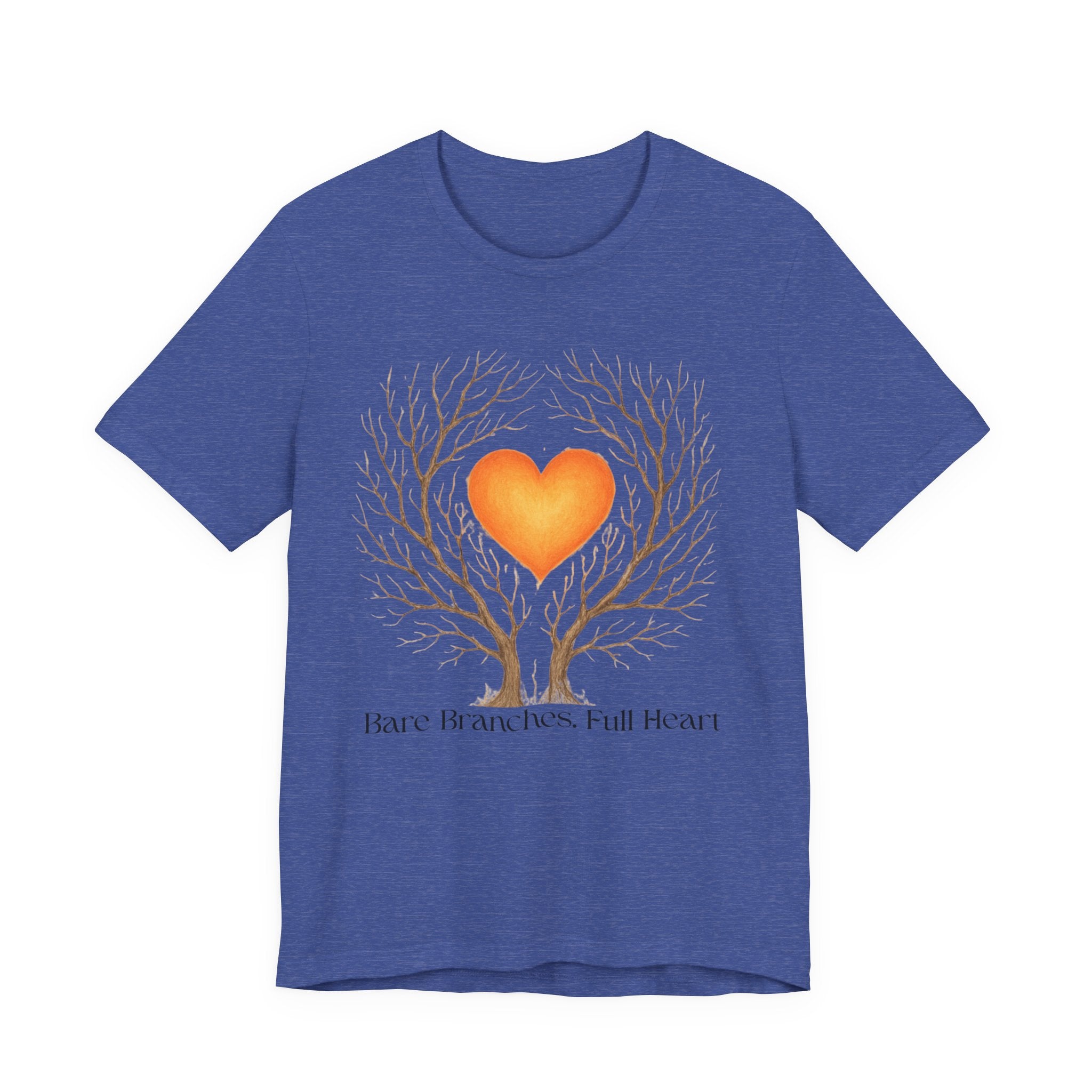 Heart Tree Unisex Jersey Tee - Inspiration & Nature Design